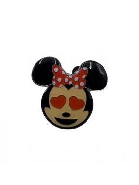 Disney Pin - Minnie Mouse - Heart Eyes - Emoji Blitz